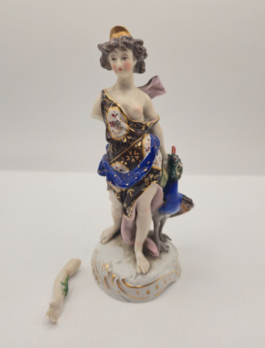 Antike porzellan figur - 🦚,