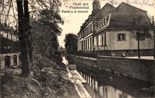 Frankenthal der pfalz - ak, in