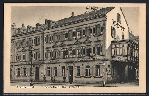 Ansichtskarte frankenthal - frankenthal, /