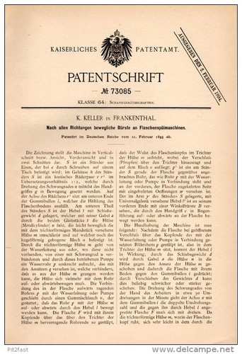 Original patentschrift k - original,