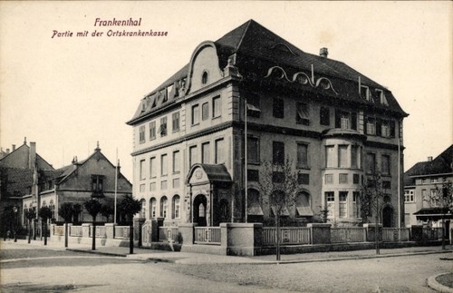 Frankenthal der pfalz - ak,
