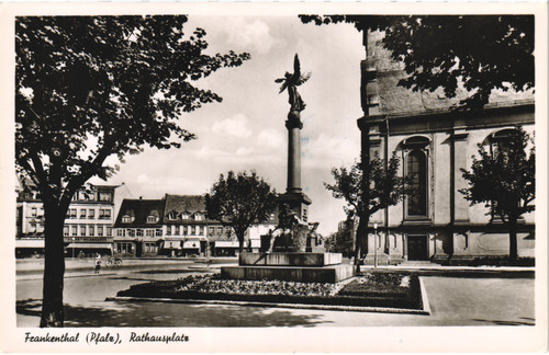 Ansichtskarte frankenthal - frankenthal,
