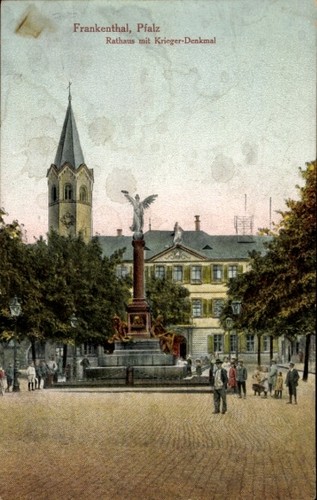 Frankenthal rheinland - ak, in