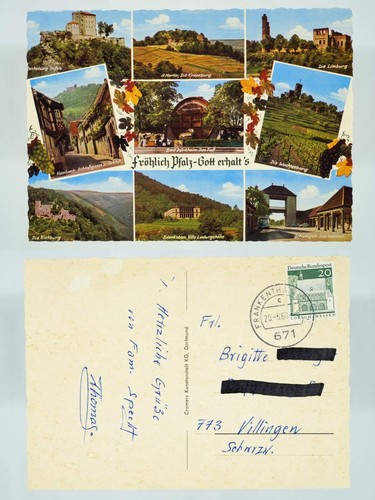Fröhlich pfalz - ak,
