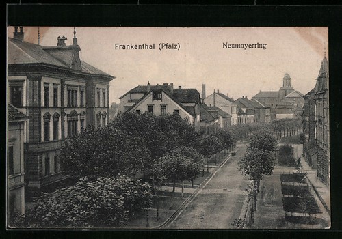 Ansichtskarte frankenthal - ansichtskarte,