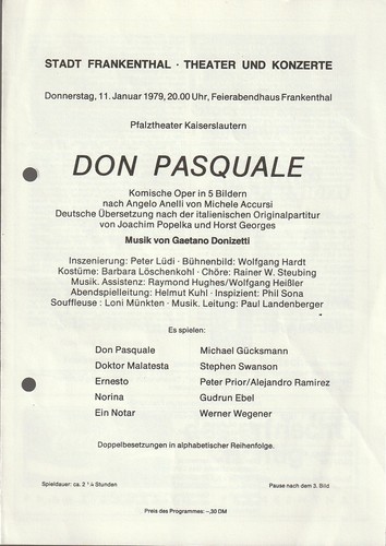 Programmheft gaetano donizetti - programmheft,