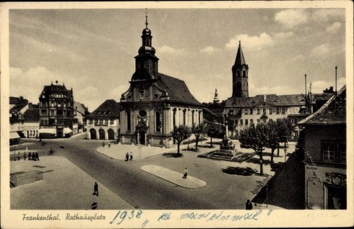 Frankenthal der pfalz - ak,