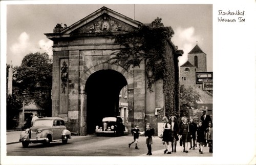 Frankenthal der pfalz - ak,