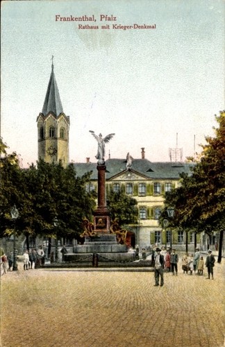 Frankenthal der pfalz - ak,
