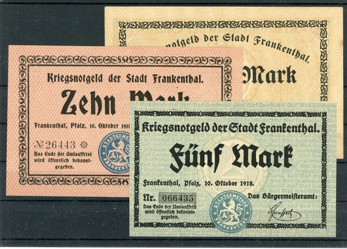 Frankenthal scheine notgeld - 3,