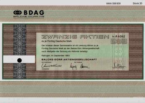 Balcke dürr bdag 1993 - balcke,