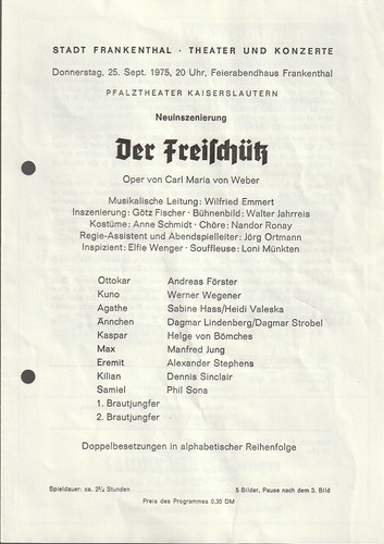 Programmheft carl maria von - programmheft,