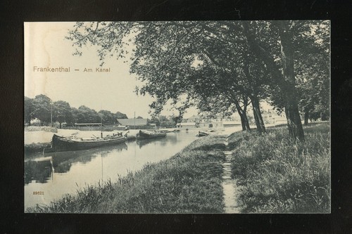 Frankenthal pfalz postkarte - pfalz,