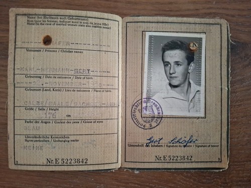 Personalausweis von 1930 - , karl