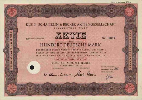 Klein schanzlin becker 1951 - klein,