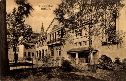 Frankenthal der pfalz - ak, in
