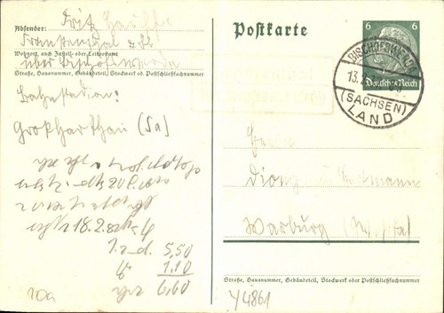 Postkarte landpost - (y4861),