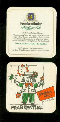 Bierdeckel frankenthaler - frankenthaler, (4)