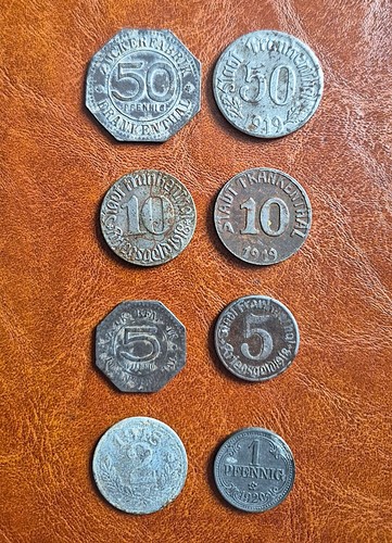 Notgeld konvolut stadt - notgeld, ~