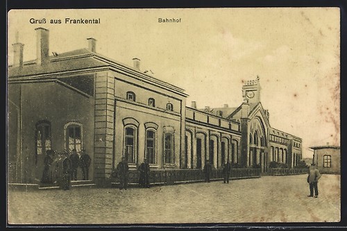 Ansichtskarte frankenthal - ansichtskarte,