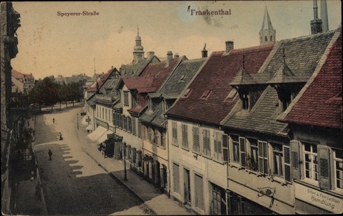 Frankenthal der pfalz - ak,