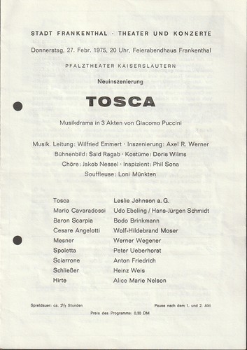 Programmheft giacomo puccini - programmheft,