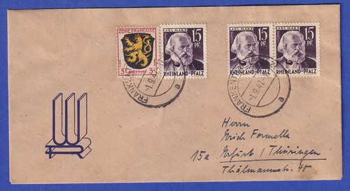 Franz zone pfalz 4 - 4, werte