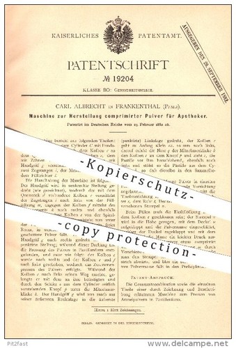 Original patent carl - -,