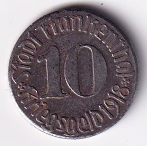 Kriegsgeld stadt frankenthal - kriegsgeld,