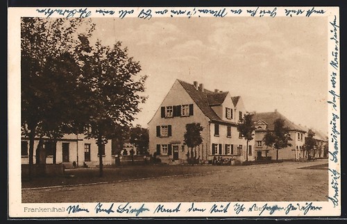 Ansichtskarte frankenthal - ansichtskarte,
