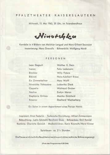 Programmheft lengyel - lengyel, /