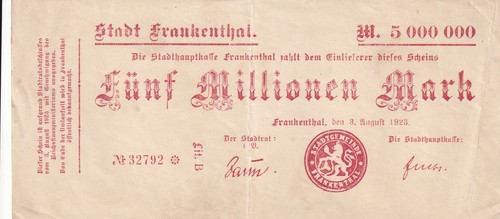 Frankenthal stadt 5 - -,