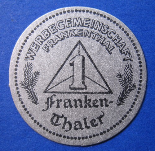 Alte wertmarke frankenthal - alte,