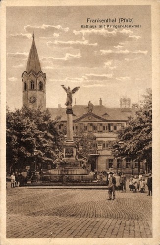 Frankenthal der pfalz - ak,