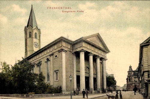 Frankenthal der pfalz - ak, in