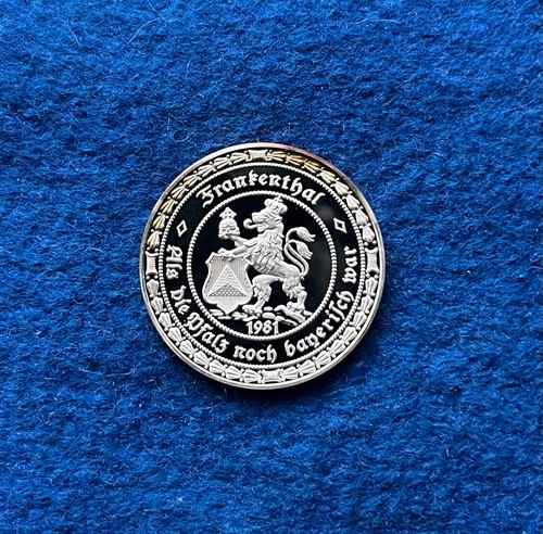 Medaille 1981 frankenthal - 1981,